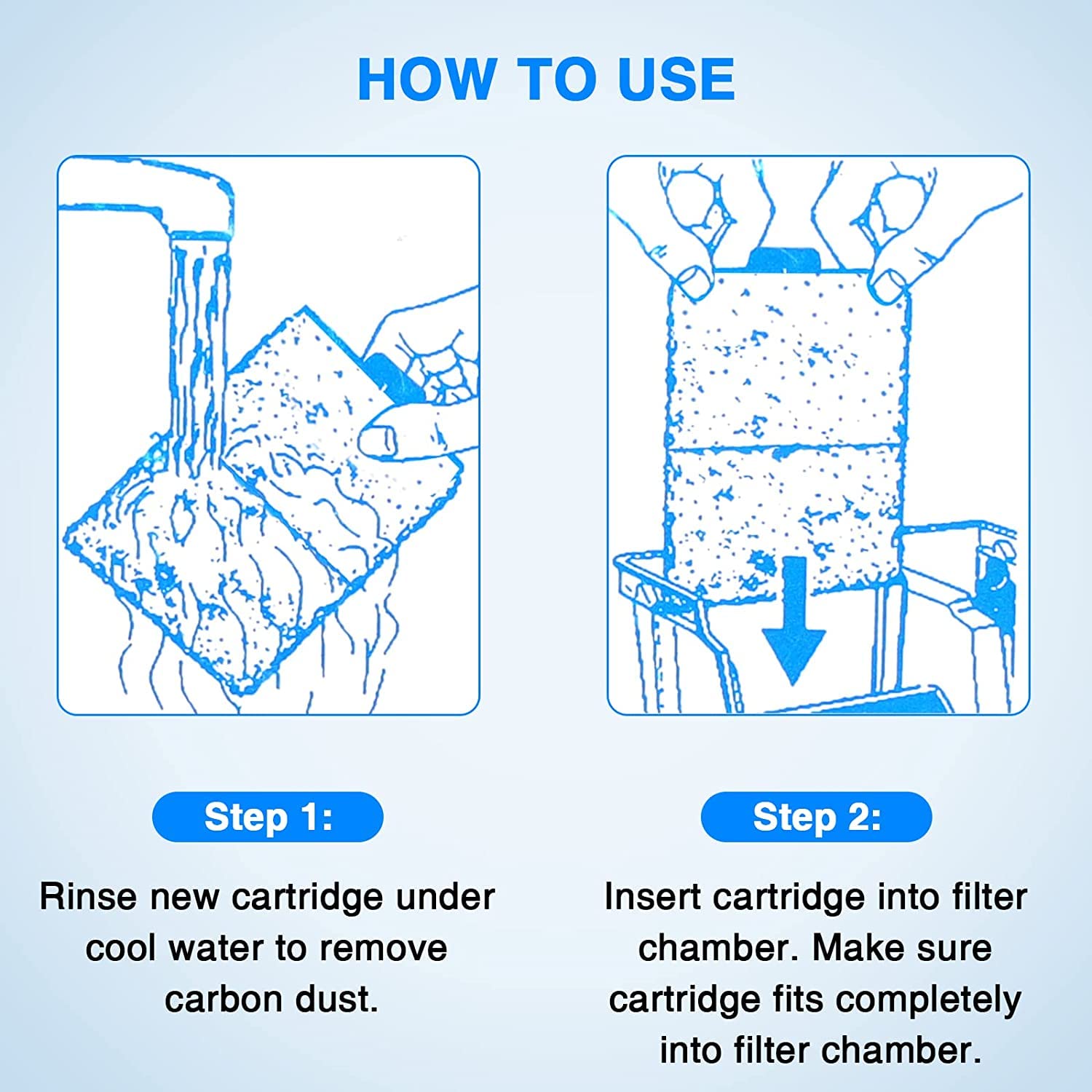 HiTauing cartridge next to ruler showing 6 by 4.5 inch size for correct PF-L compatibility benefit