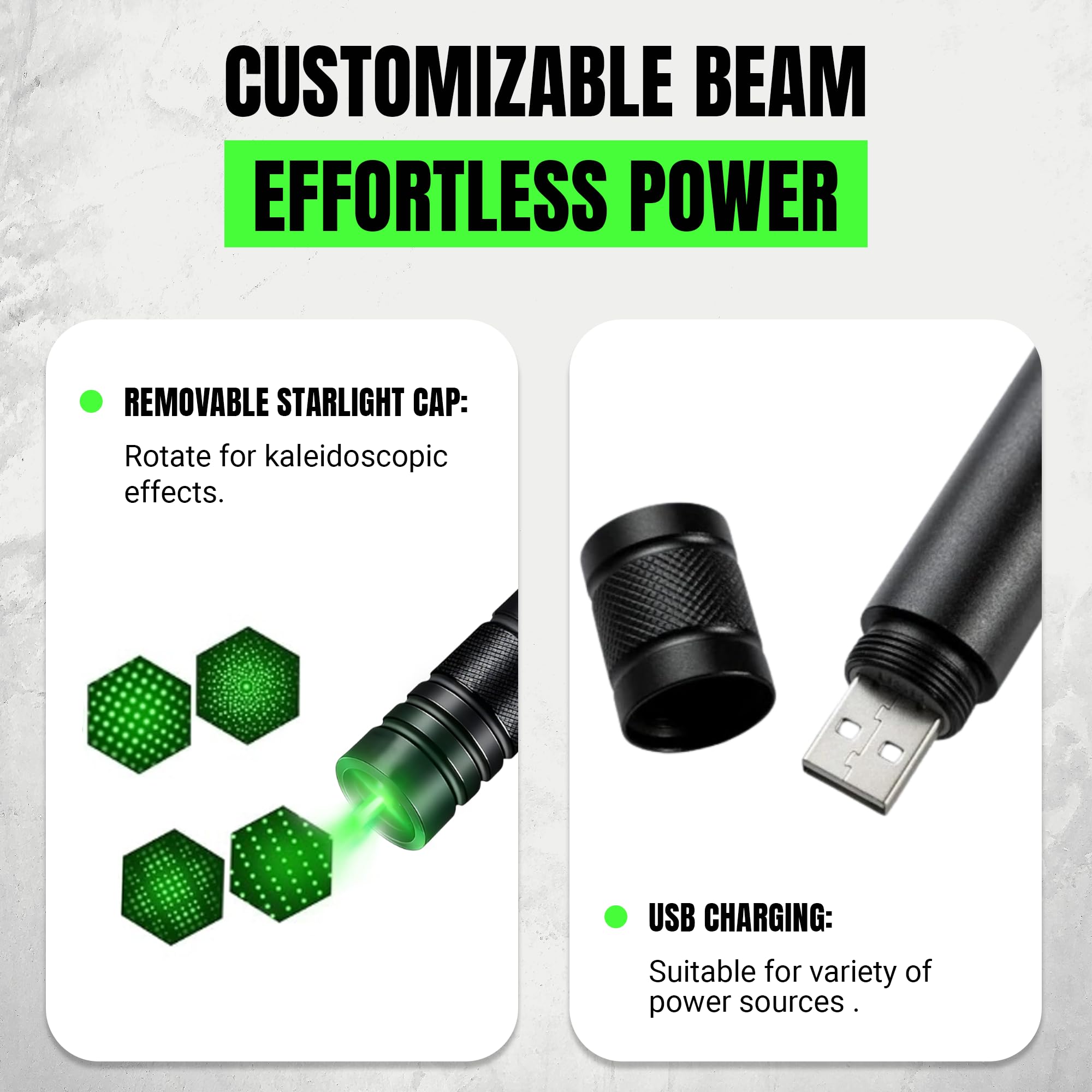 HiTekk protective carrying case with pointer and USB cable organized