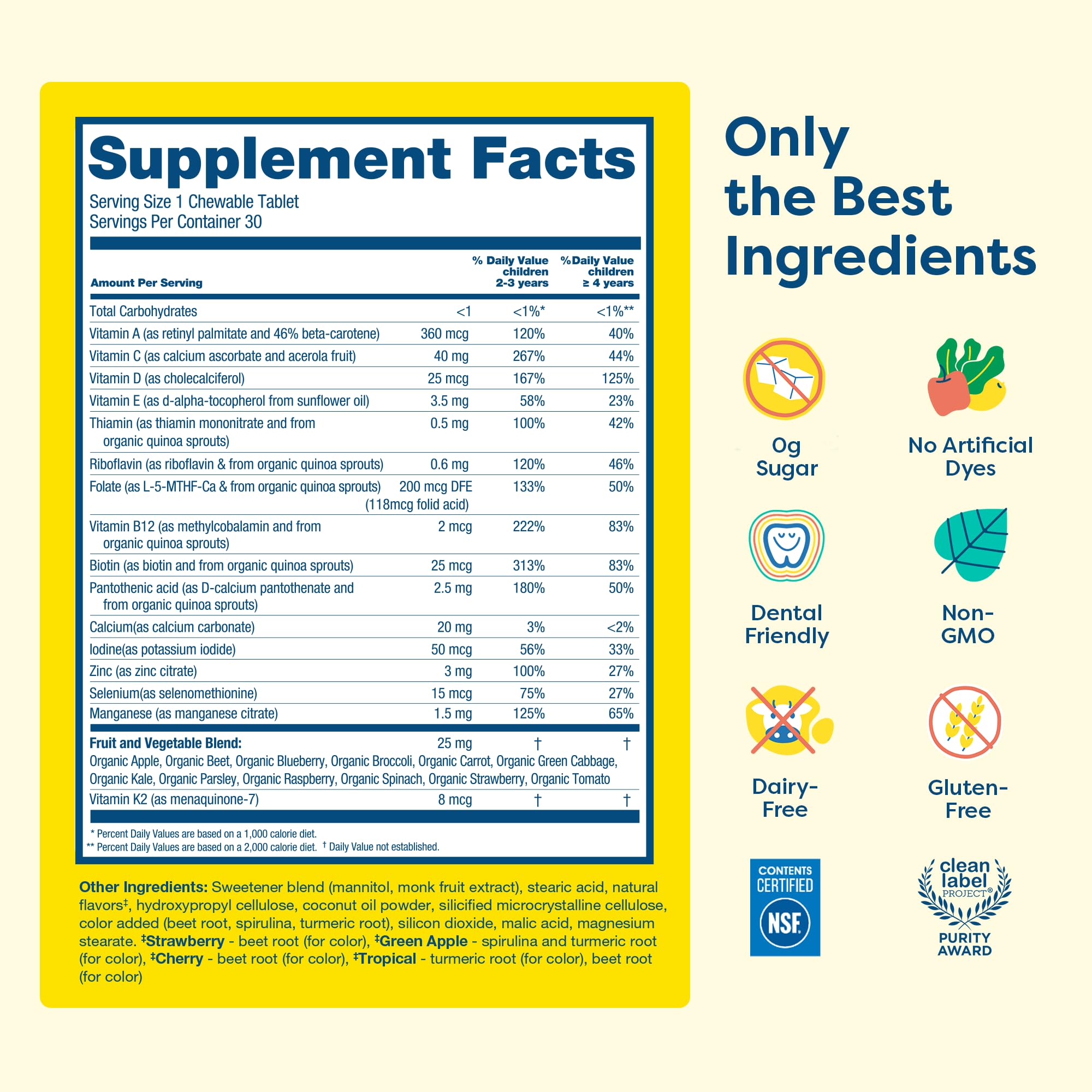 HIYA multi-flavor tablets scattered showing variety and appeal