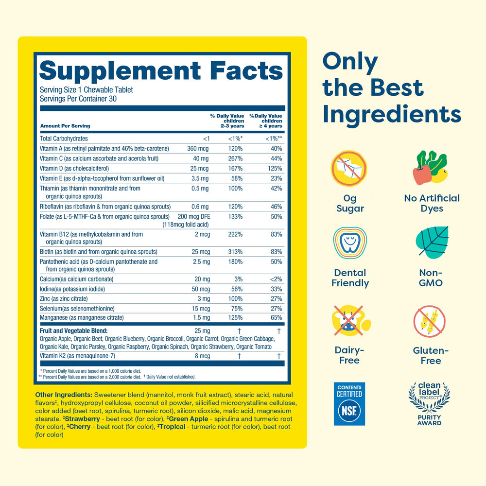 HIYA multi-flavor tablets scattered showing variety and appeal