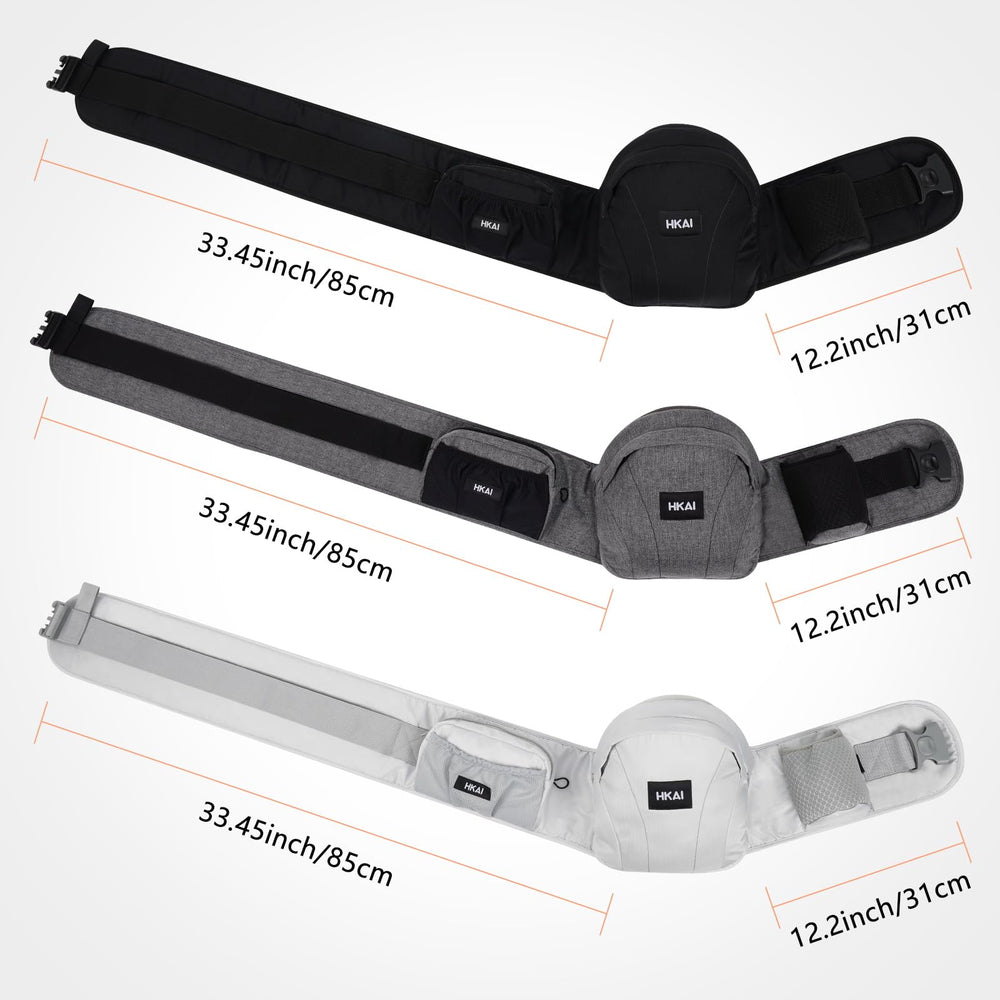 HKAI size scale comparison showing carrier proportions for parents