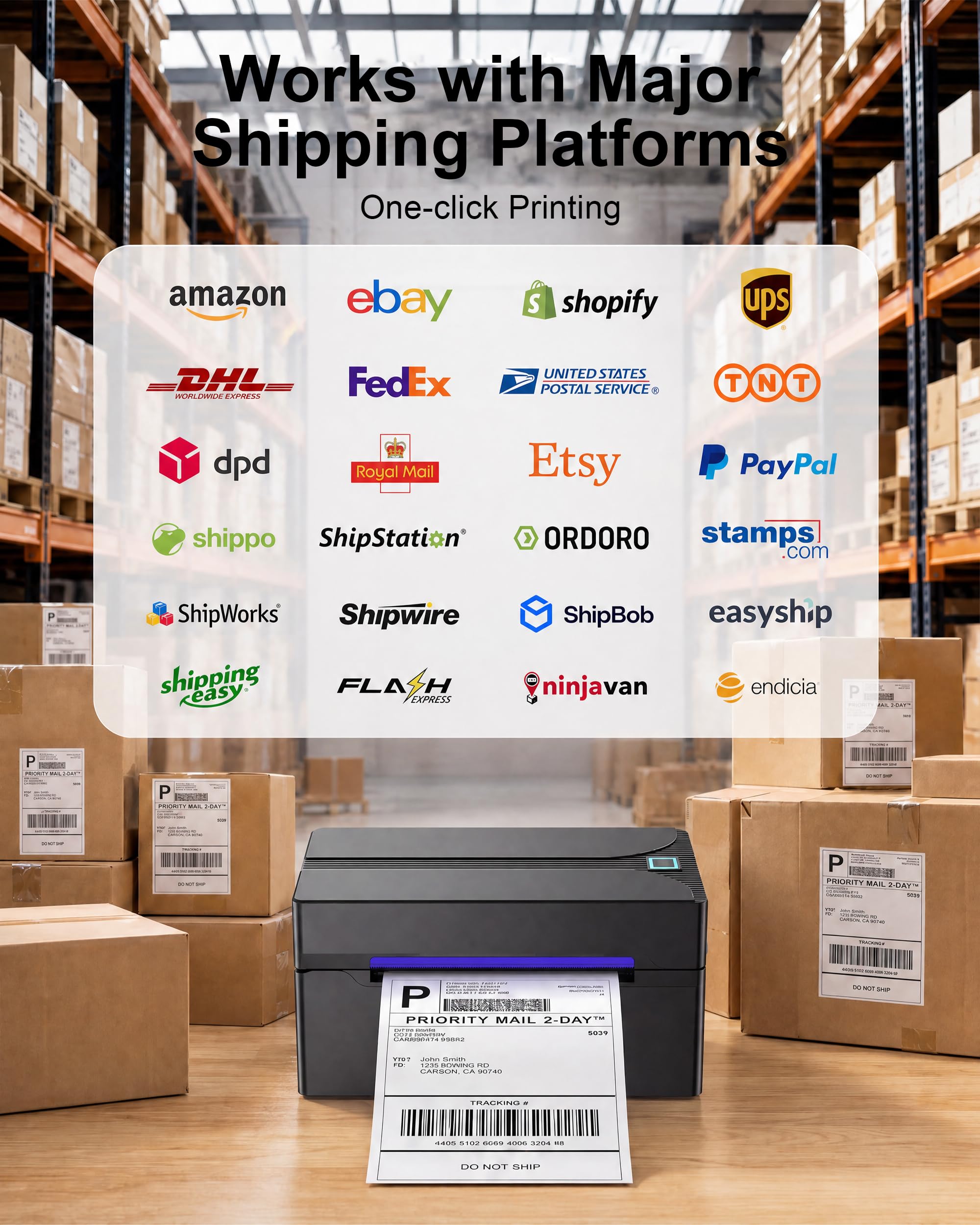 HKHKPI in use at packing station speeding up order processing workflow