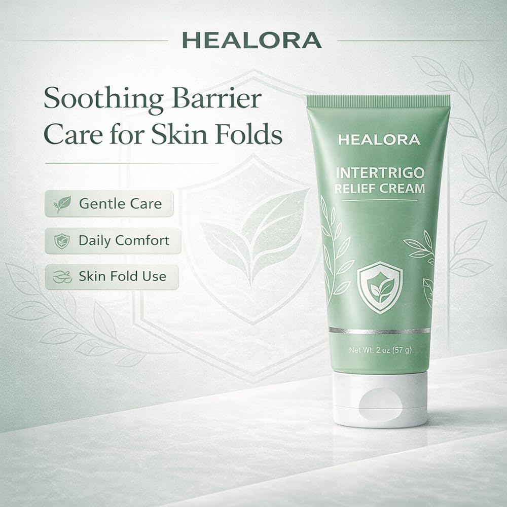 Hlonns Healora open jar showing smooth cream texture for easy, non-greasy application
