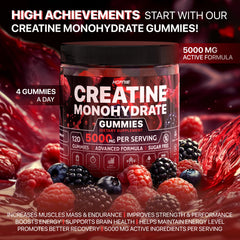 Hofnie gummy close-up texture highlighting chewable consistency and no mixing
