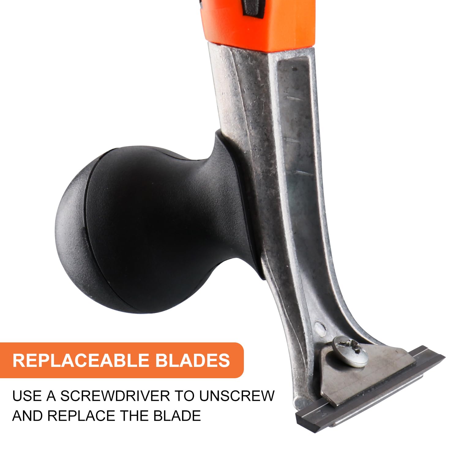 Holdly ergonomic handle textured grip detail for secure hold and reduced hand fatigue