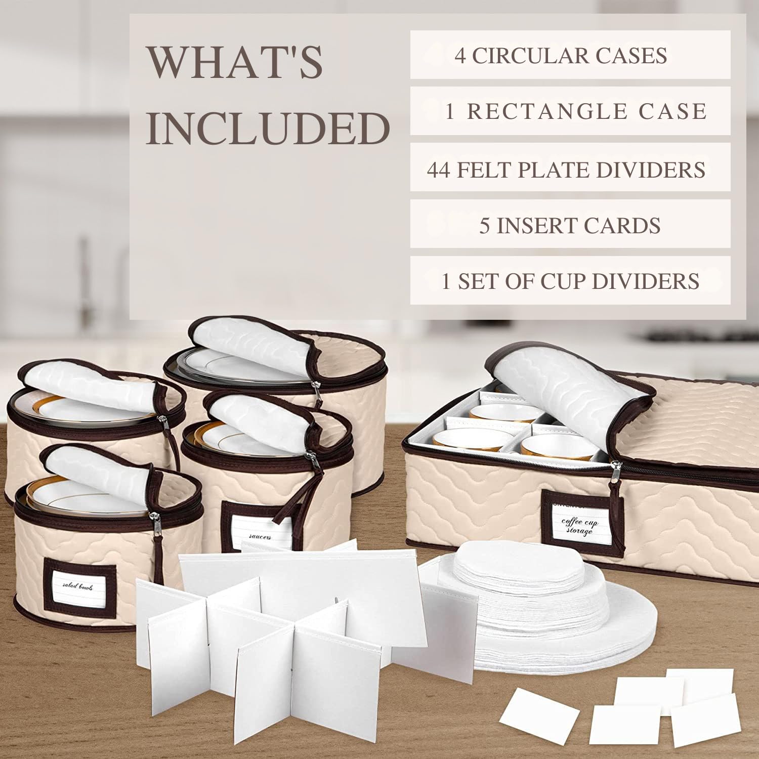 HOLDN’ STORAGE internal divider detail showing secure separation benefit for dishes