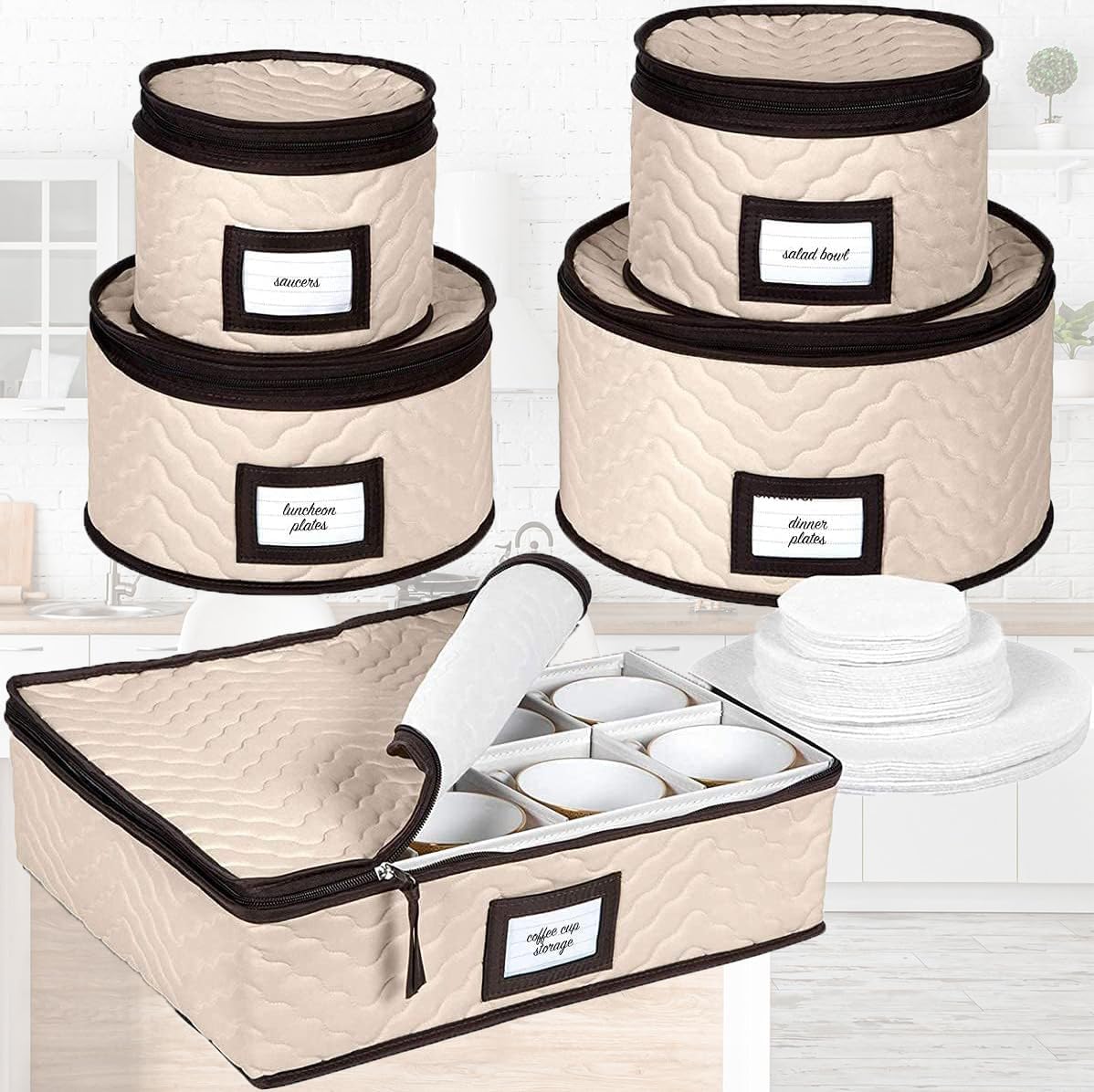 HOLDN’ STORAGE containers on a shelf in home storage showing tidy seasonal organization benefit