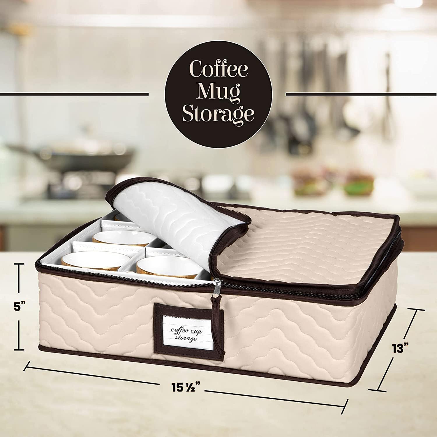 HOLDN’ STORAGE containers packed with plates and glasses showing safe transport benefit