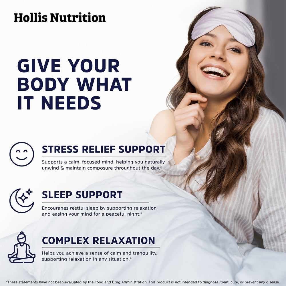 Hollis Nutrition Sleep Fairy vegan capsules close-up illustrating easy swallowing