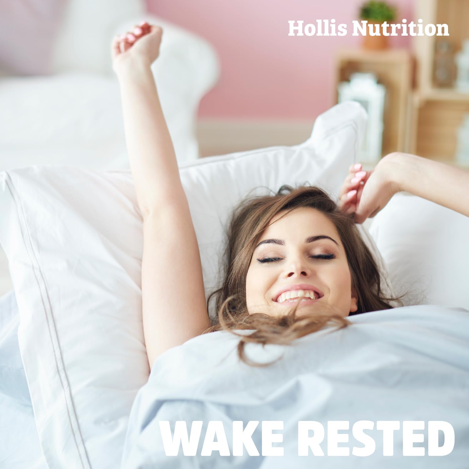 Hollis Nutrition Sleep Fairy herbal ingredients display highlighting plant-based formulation