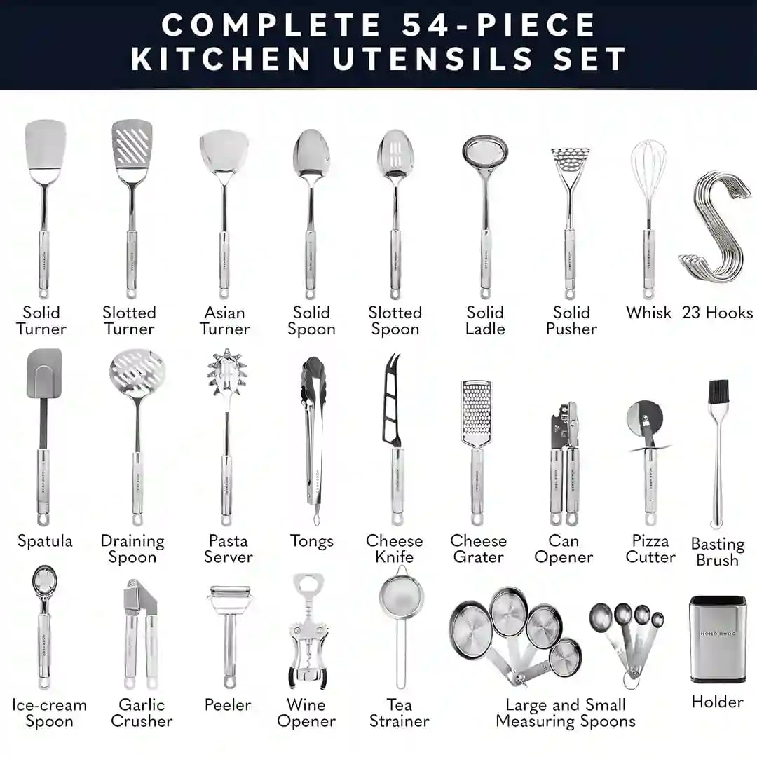 Home Hero stainless steel handle close-up highlighting durability and grip