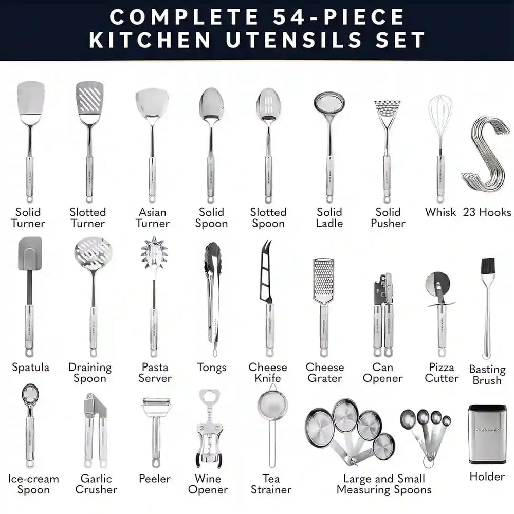 Home Hero stainless steel handle close-up highlighting durability and grip