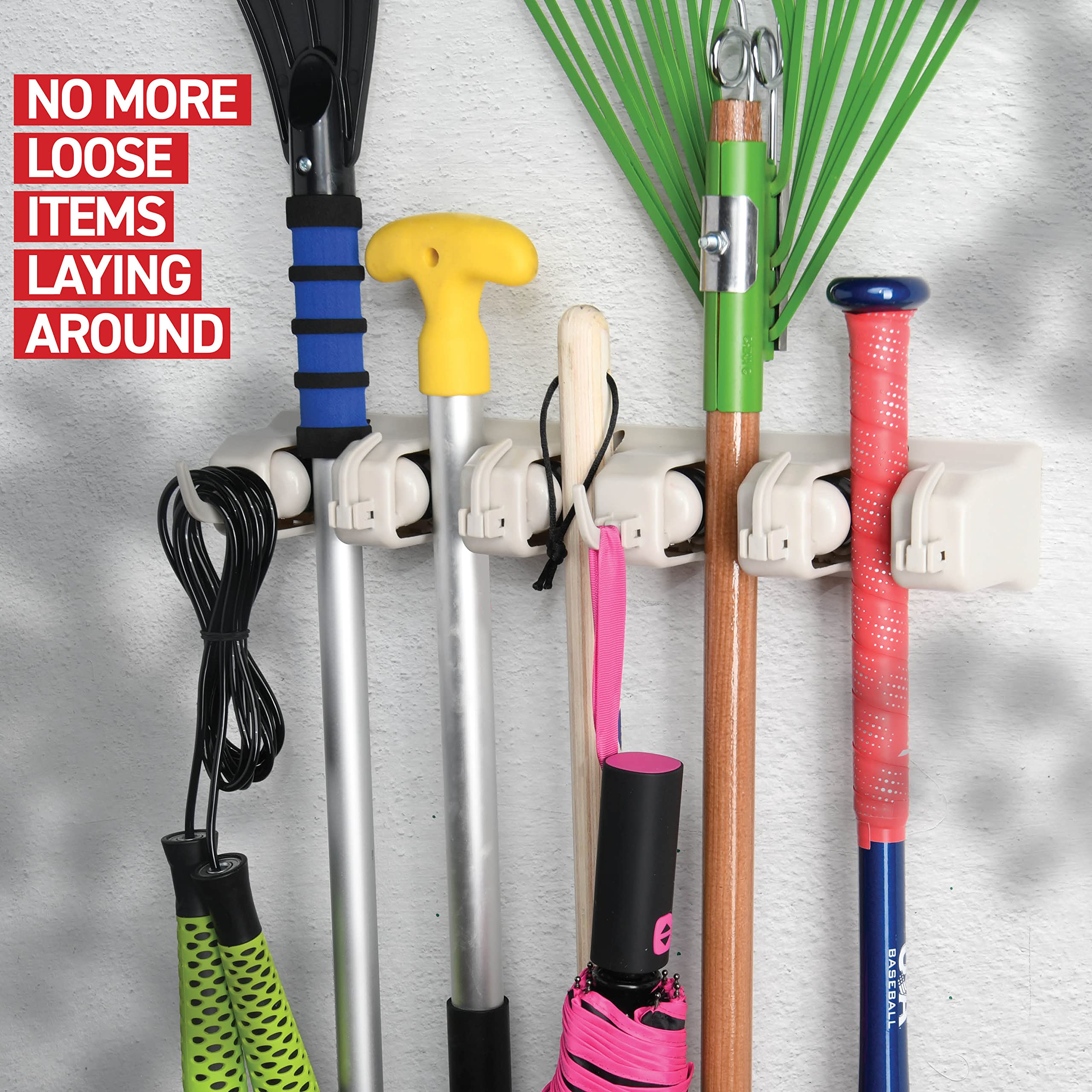 HOME IT next to standard broom illustrating compact size and capacity