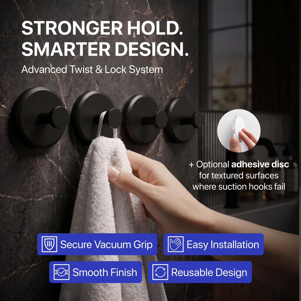 HOME SO close texture shot of suction cup showing flexible material and secure grip