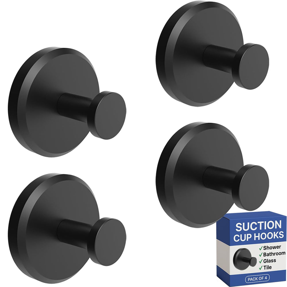 HOME SO front view of single suction hook showing compact design and quick install benefit