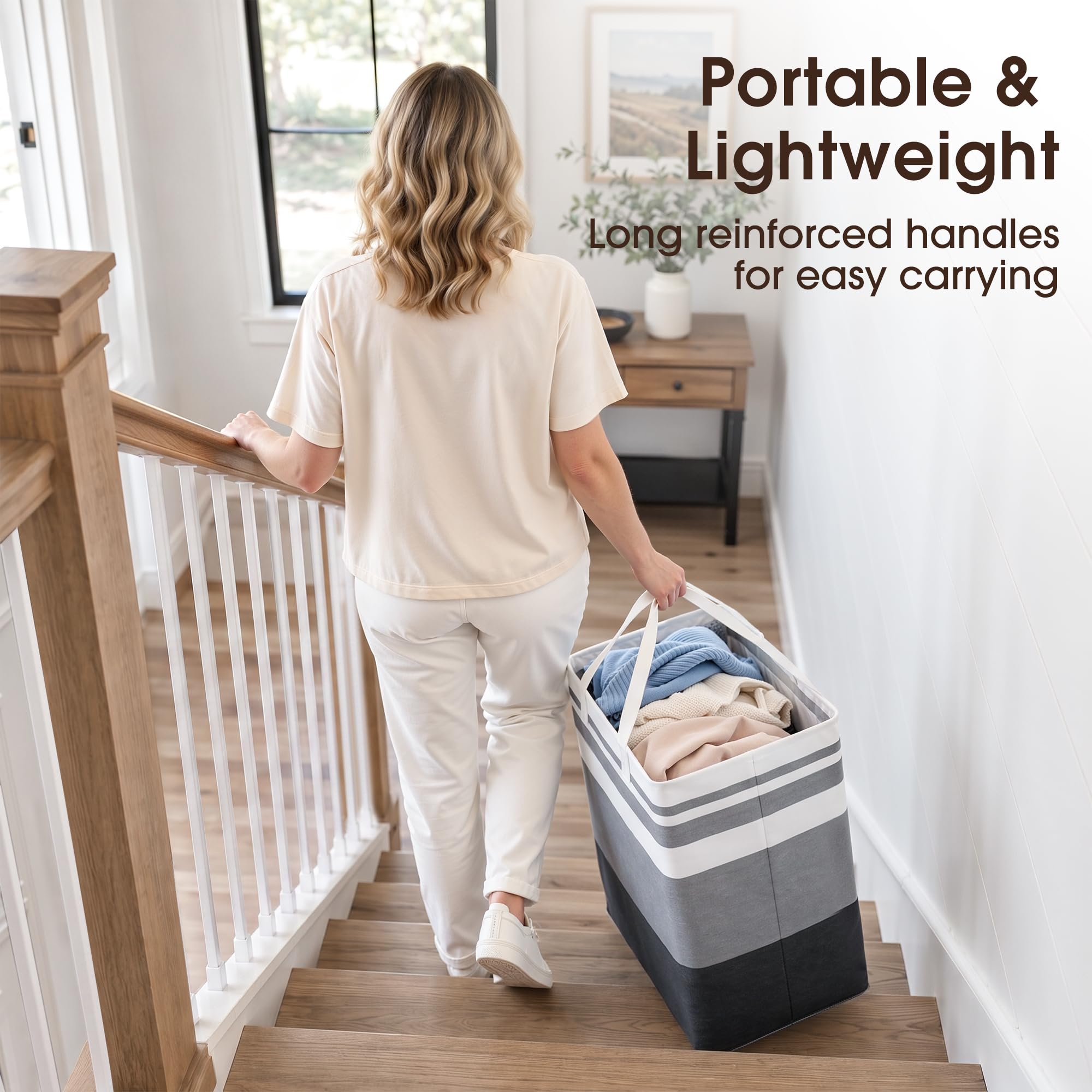 HomeHacks collapsed flat storage showing compactness and space-saving benefit