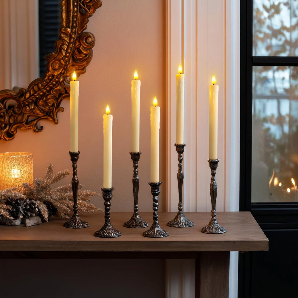 Homemory candles used as wedding centerpiece, produces elegant event lighting