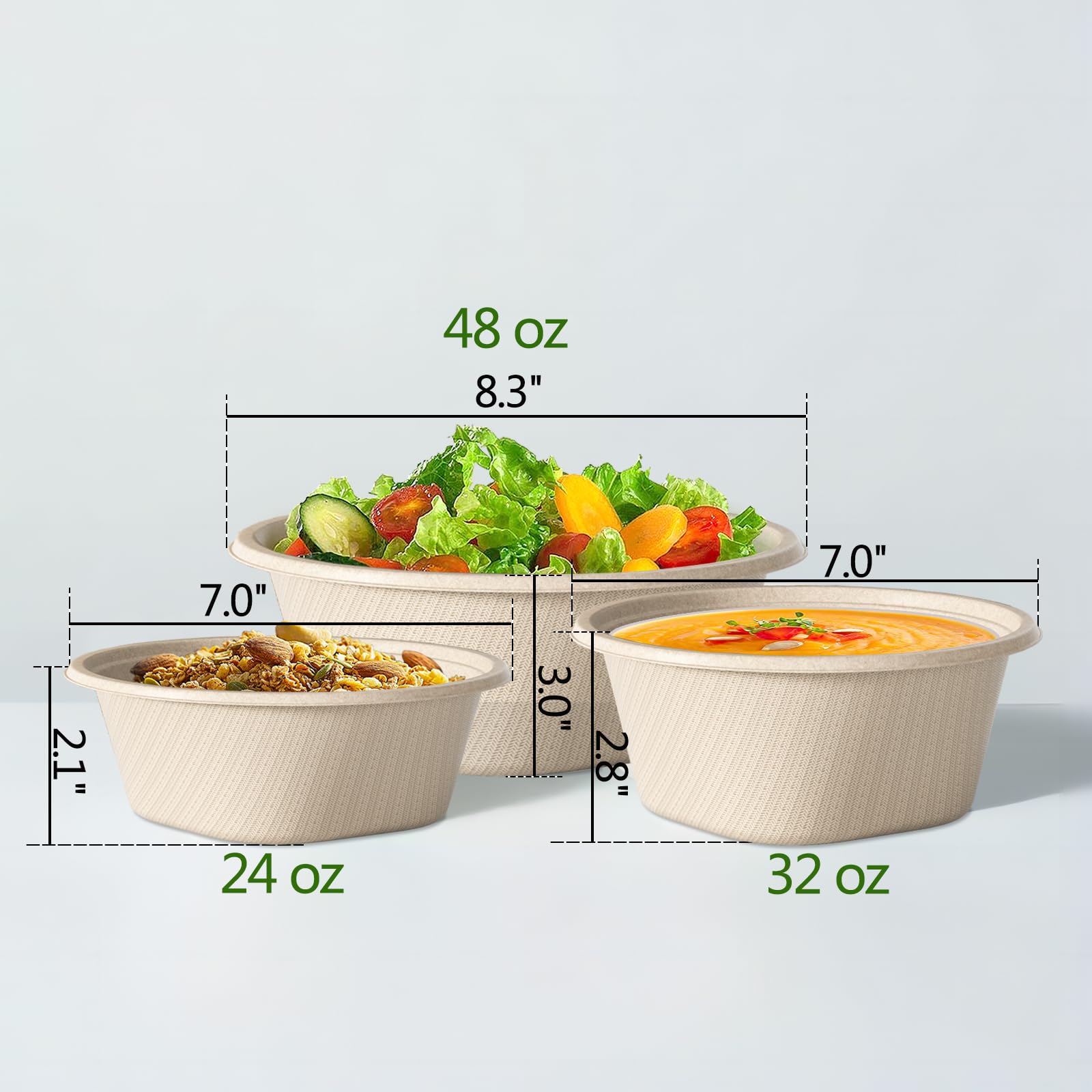 Homestockplus outdoor event table with bowls showing catering-ready convenience