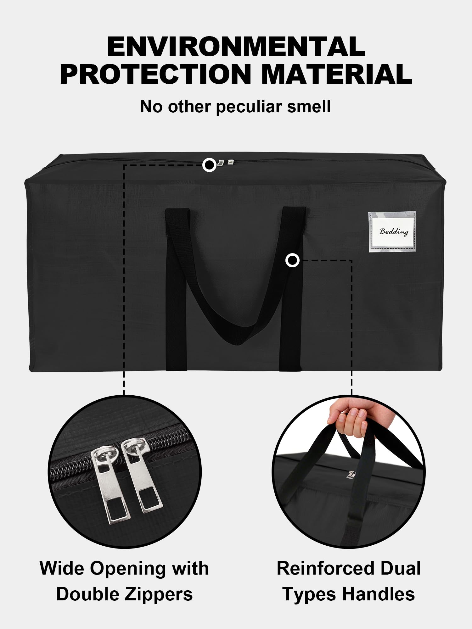 HOMESURE bag in dorm room being unpacked to show efficient move-in benefit