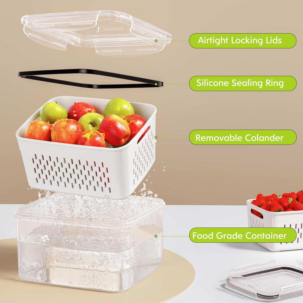 HOMETALL lid locking clip detail demonstrating secure leak-proof closure