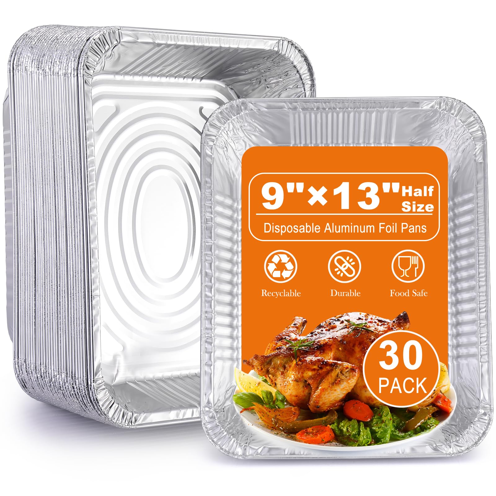 Homewarm 9x13 front packaging showing 30-pack and product benefits