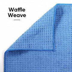 HOMEXCEL microfiber backing detail showing secure grip without silicone