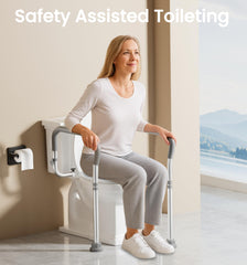 HOMLAND side profile highlighting height adjustment for ergonomic positioning