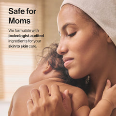 Honest Beauty open tub with a wipe pulled out offers easy-access, portable convenience