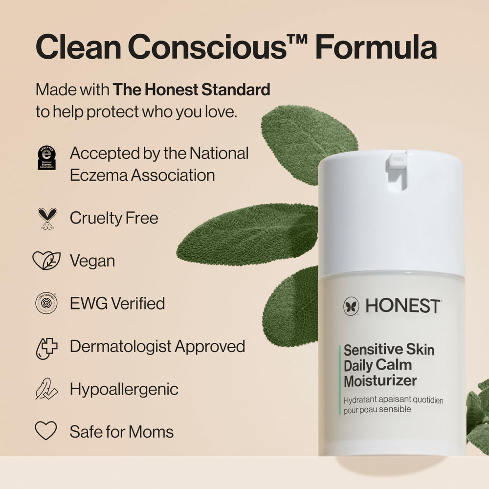 Honest Beauty pump dispensing product illustrating controlled, hygienic application benefit