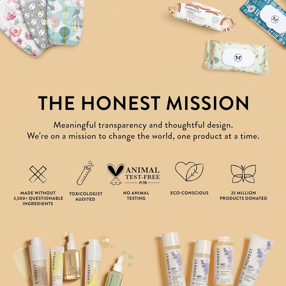 Parent and child enjoying bath time with The Honest Company for gentle cleansing