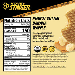 Honey Stinger close-up waffle texture highlighting crisp layers and easy digestion
