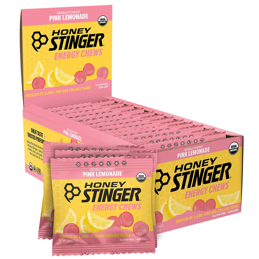 Honey Stinger front packaging showing box and branding for easy recognition