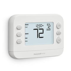 Honeywell Home close-up of backlit display for clear day and night readability