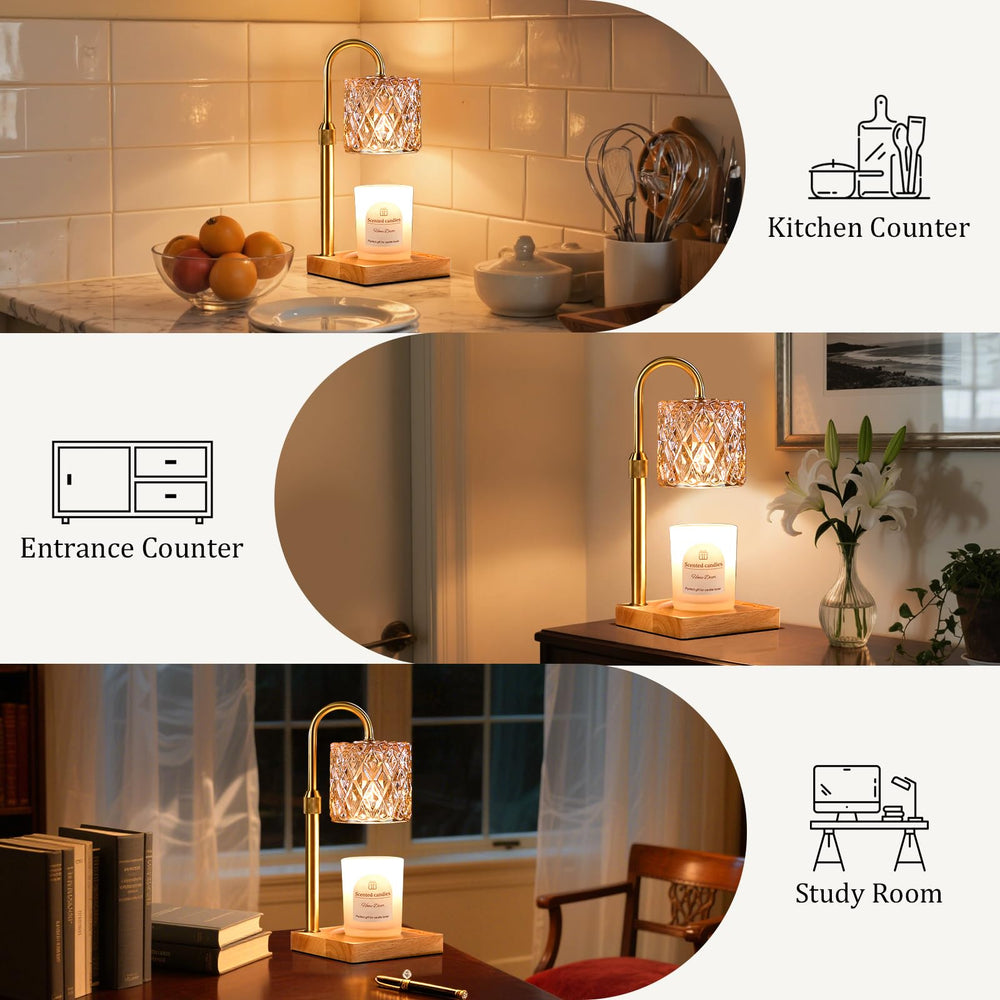 Hong-in brightness control and timer display emphasizes customizable light and auto-off safety
