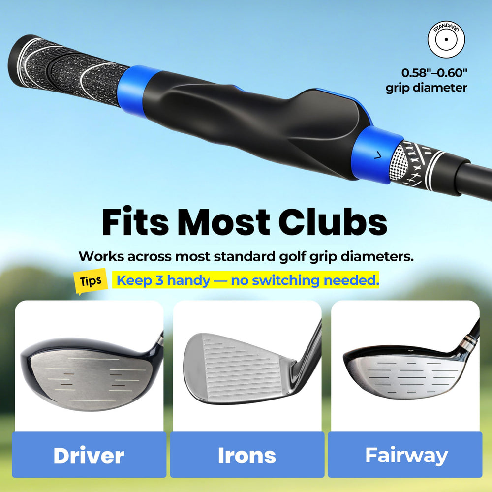 honharo installed on iron illustrating compatibility across club types