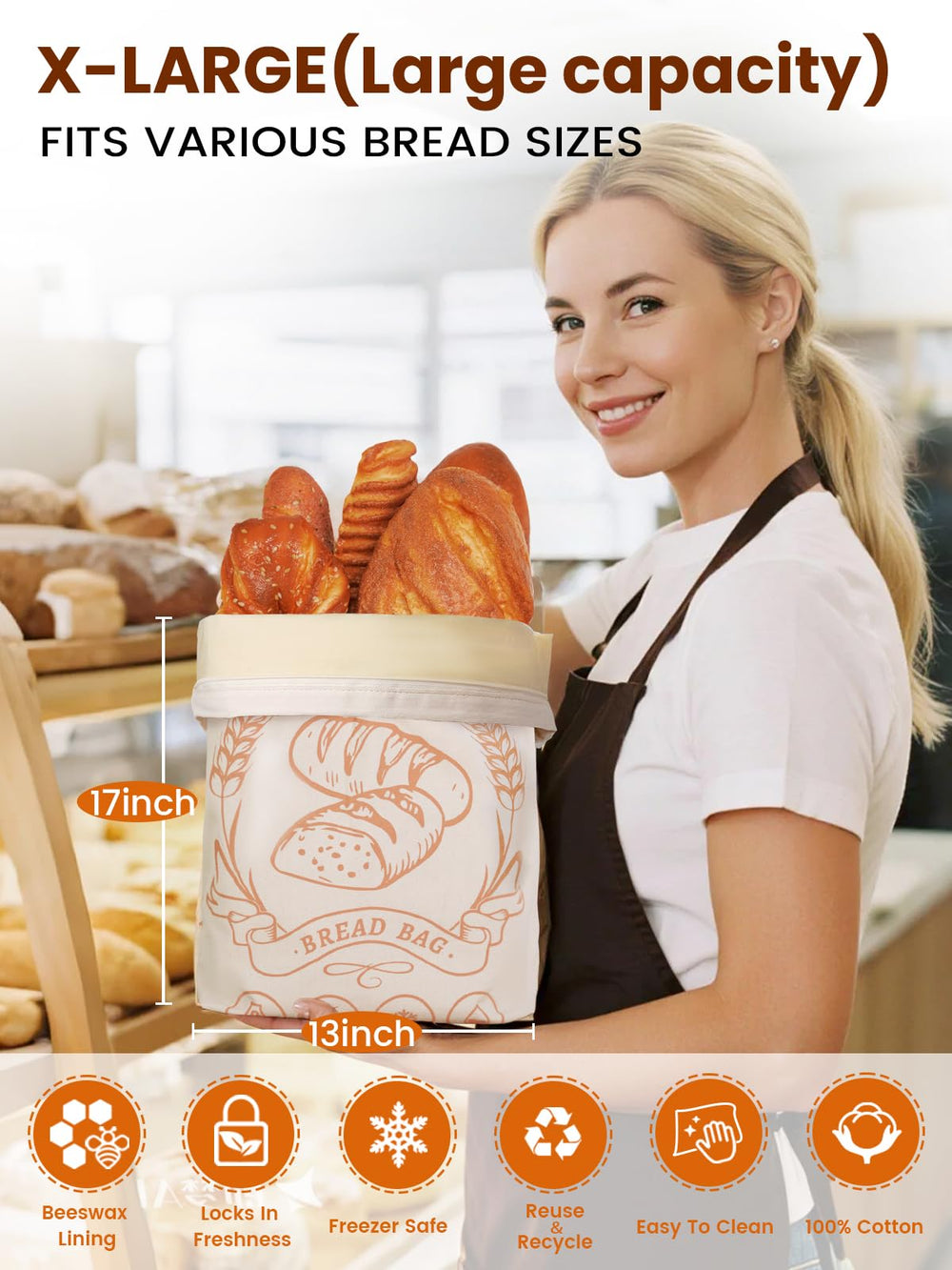 honiitaa sourdough loaf inside bag demonstrating moisture-balanced freshness