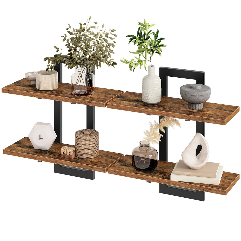 HOOBRO lifestyle entryway display showing decorative storage for keys and plants benefit