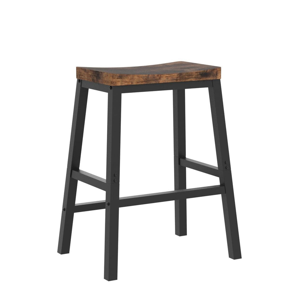 HOOBRO side profile of saddle seat showing ergonomic curve and improved posture support