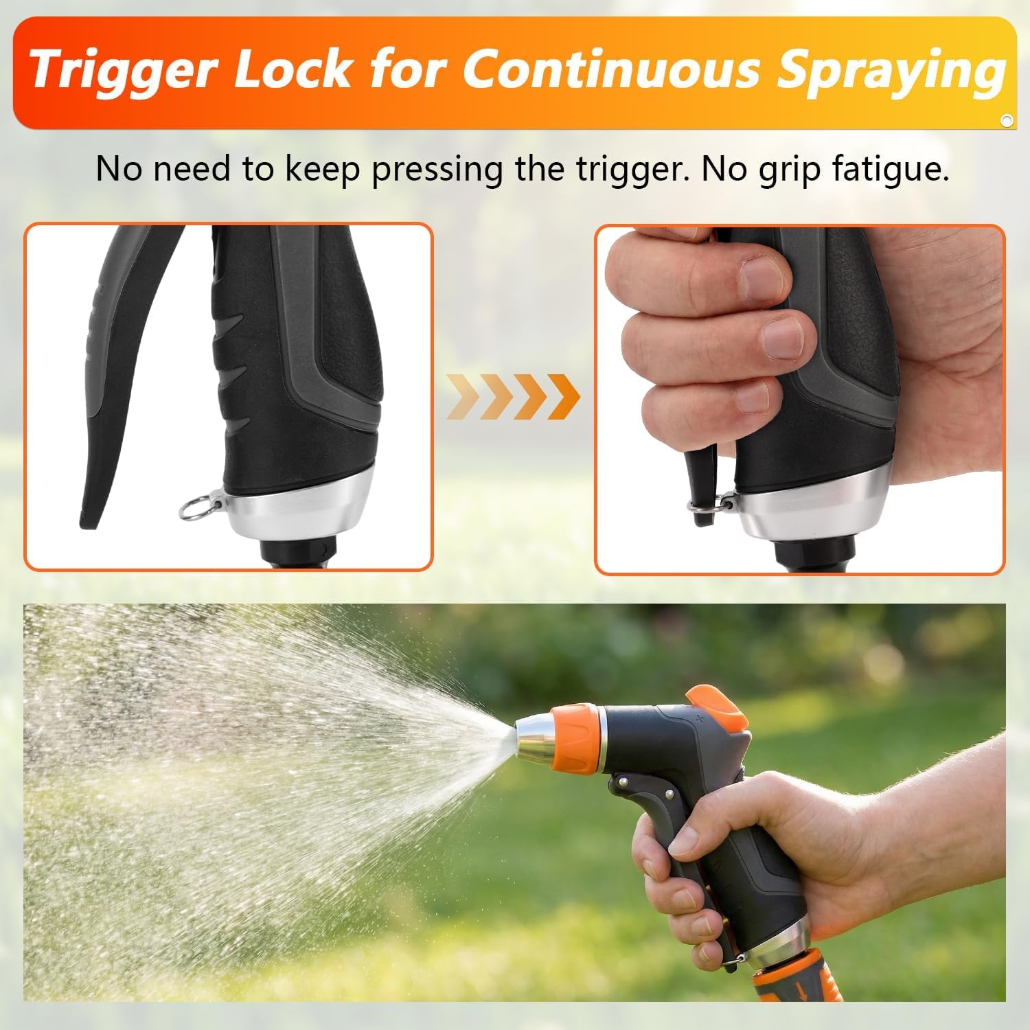 Hoofun quick-connect adapters and washers organized to prevent leaks benefit