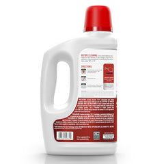 Hoover label close-up highlighting ingredients and safety information for informed use benefit