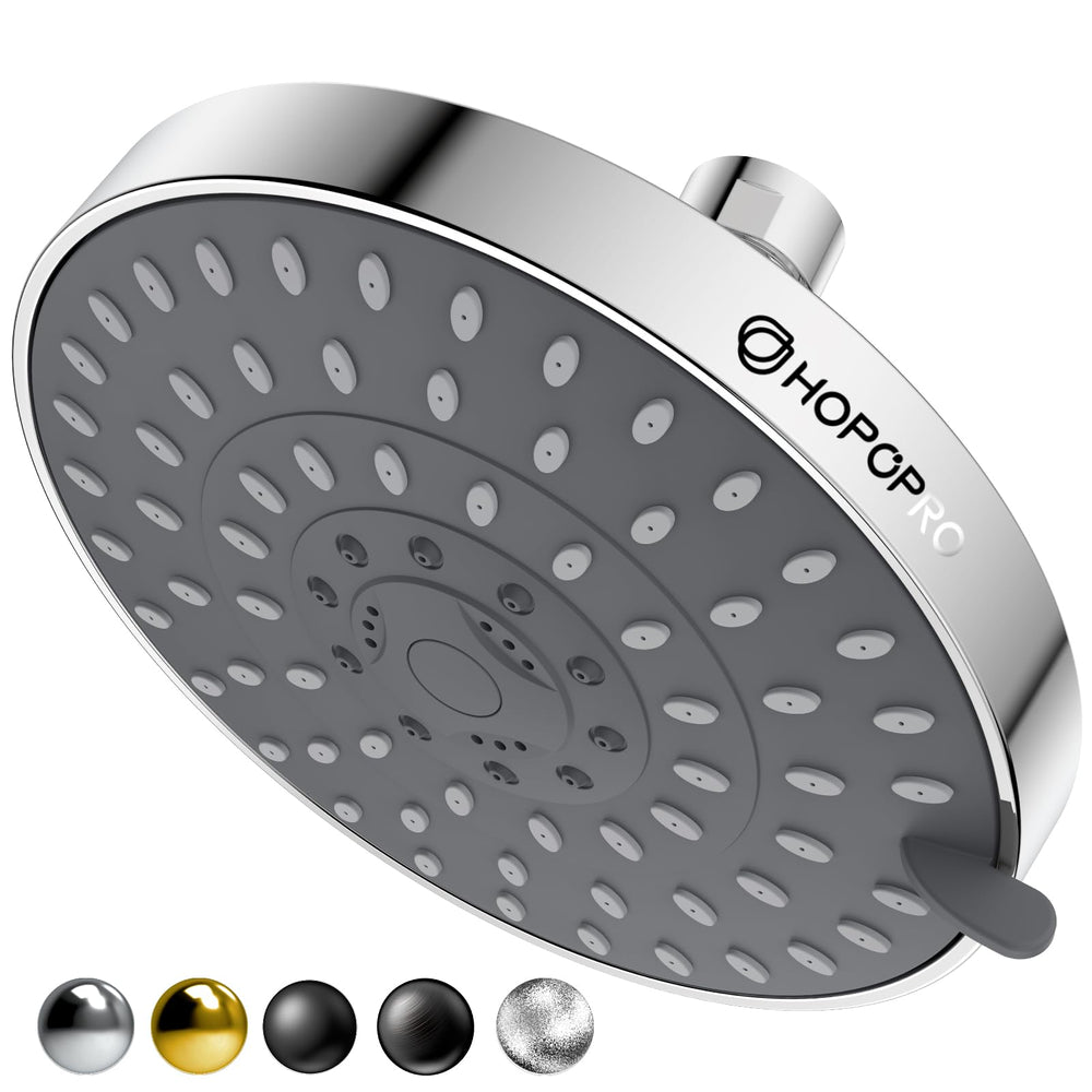 HOPOPRO front view 6-inch rain panel showing full coverage benefit