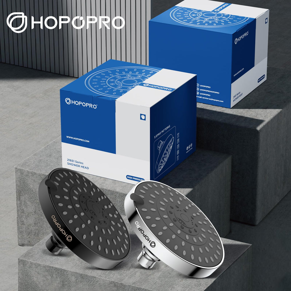 HOPOPRO packaging with tape and wrench for tool-free installation benefit
