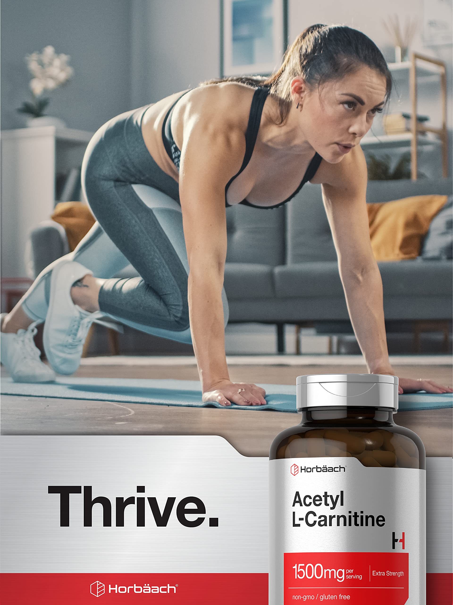 Horbäach capsules in hand illustrating capsule size and convenient daily dosing