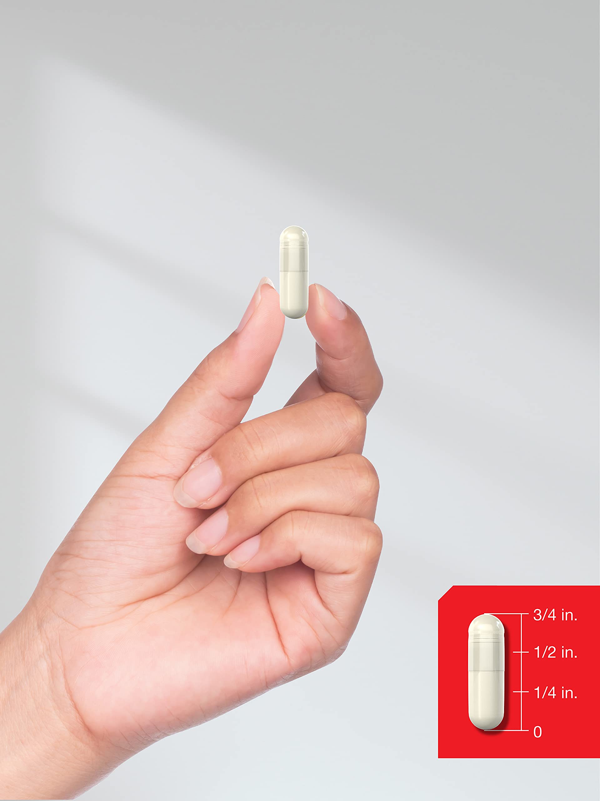 Horbäach bottle on a bathroom shelf showing integration into a daily supplement routine