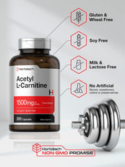 Horbäach capsules beside a measuring scale to show serving size and capsule count clarity