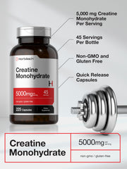 Horbäach serving size displayed in hand showing portability and accurate dosing