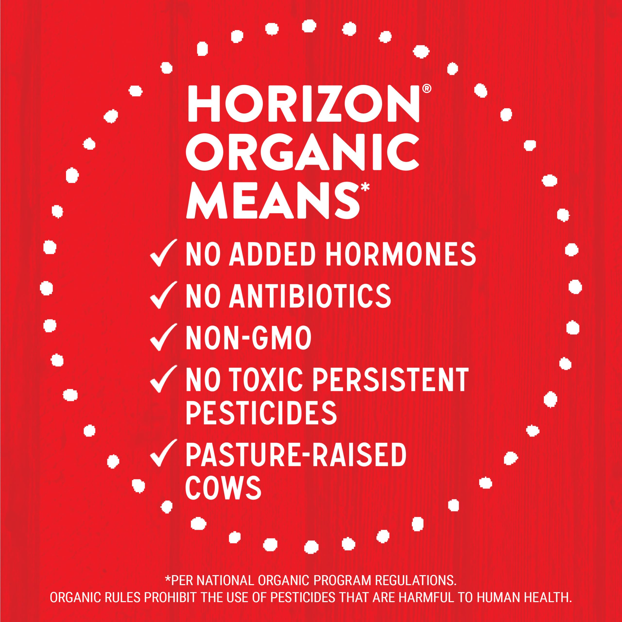 Horizon Organic in a lunchbox with sandwich illustrating kid-friendly snack solution