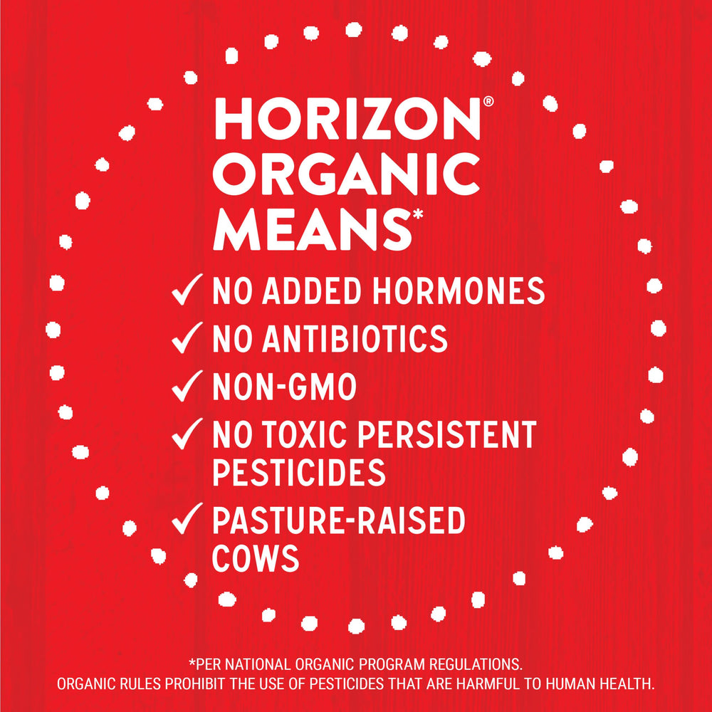 Horizon Organic in a lunchbox with sandwich illustrating kid-friendly snack solution