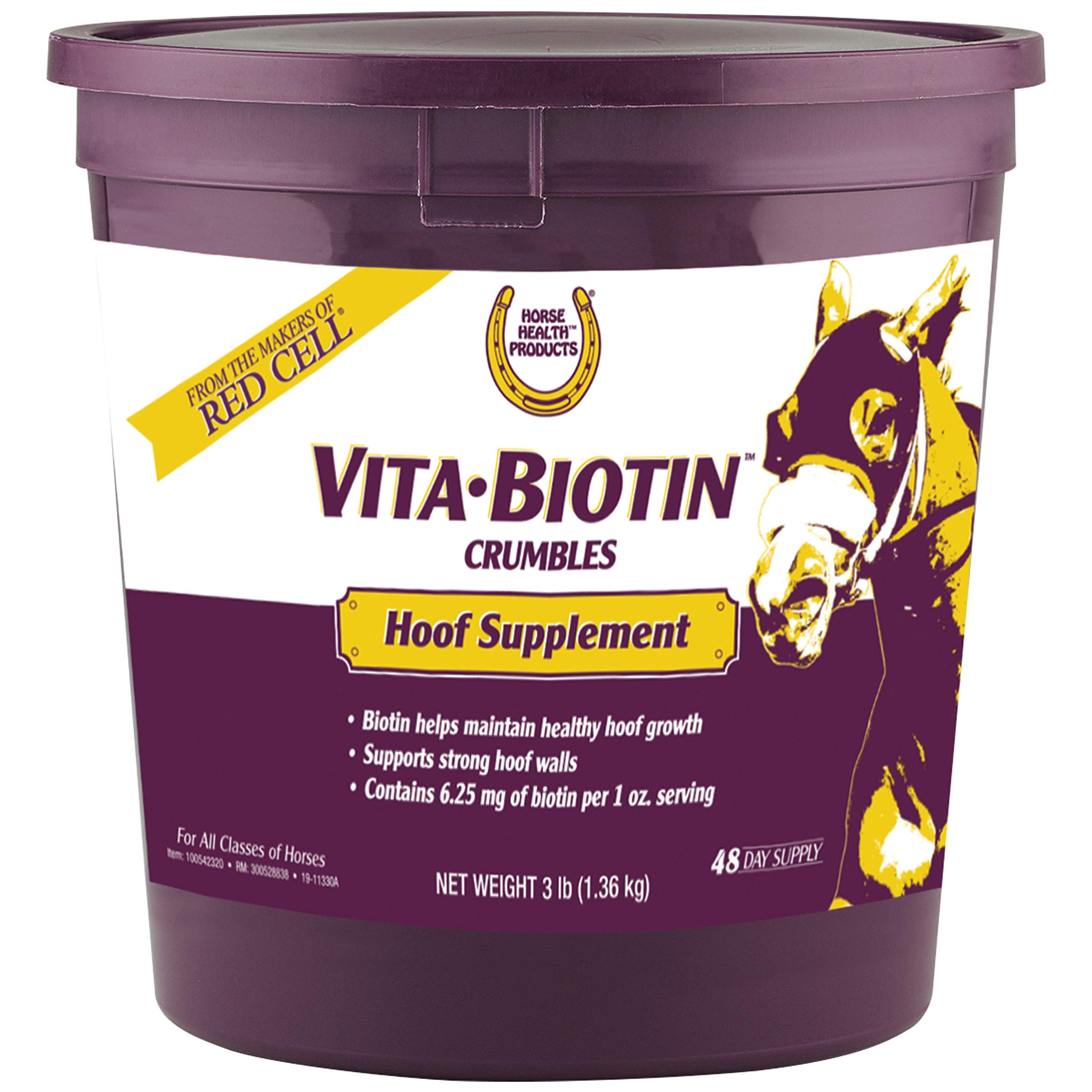 Horse Health front packaging showing product name and clear benefits