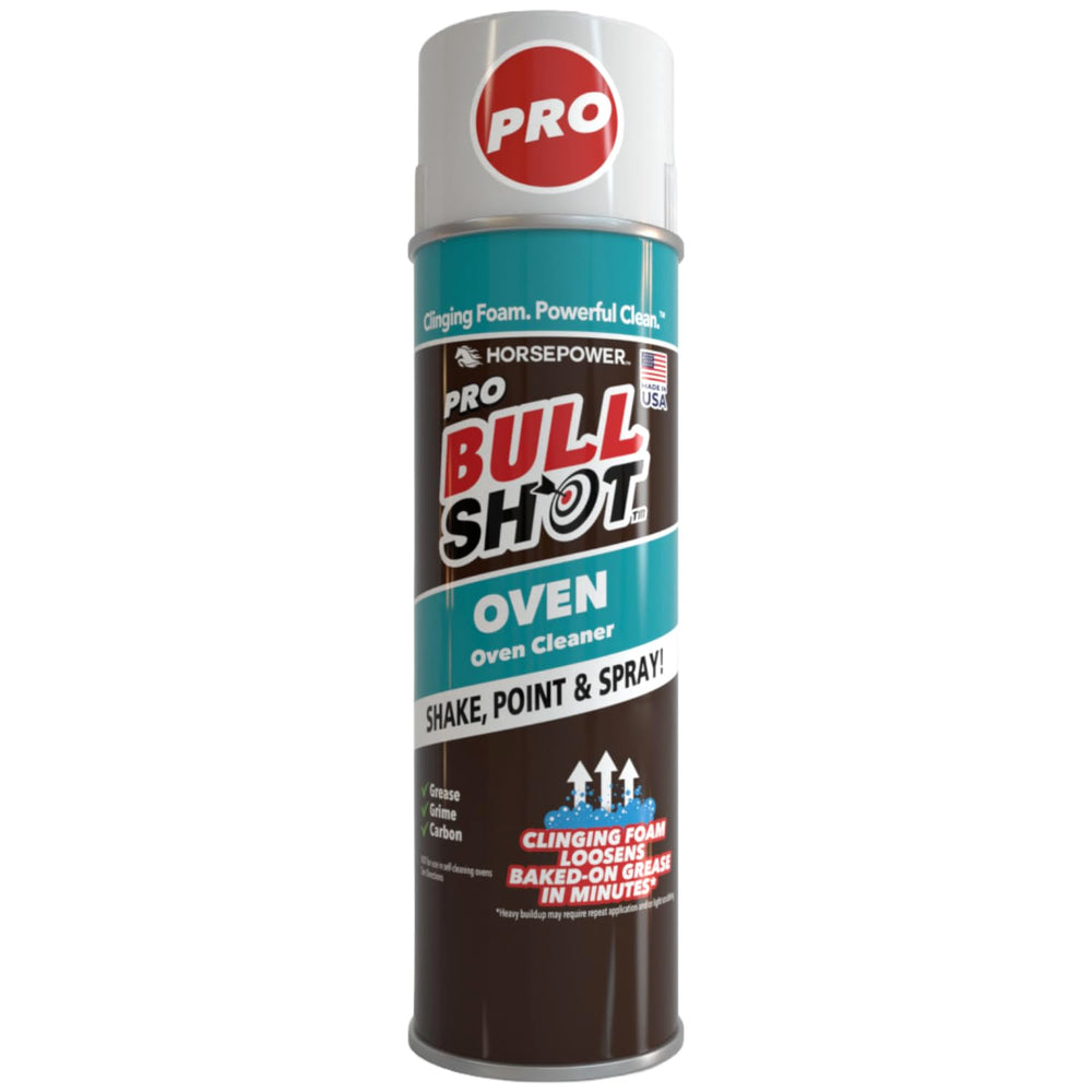 Horsepower Bull Shot front can shows branding and product use benefit
